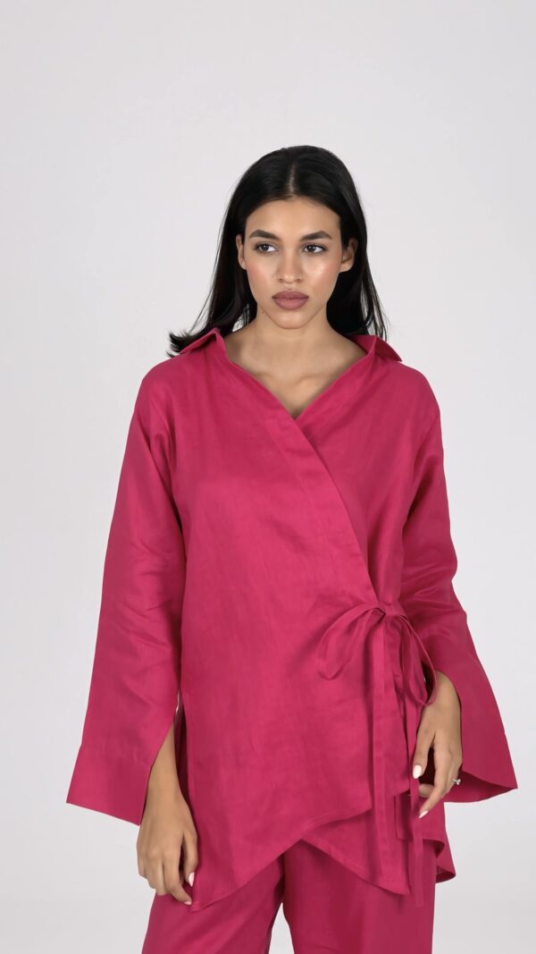 Fuchsia Bloom Top - Image 1