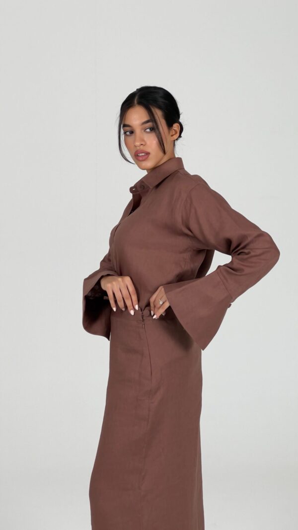 Mocha Skirt Set - Image 3