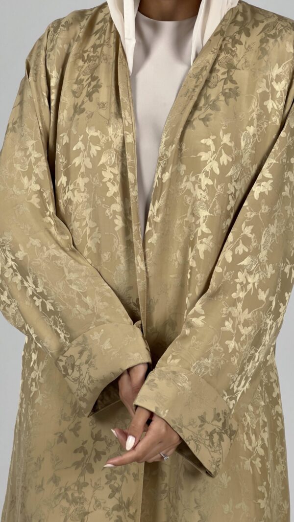 Gilded Leaf Abaya - Image 3