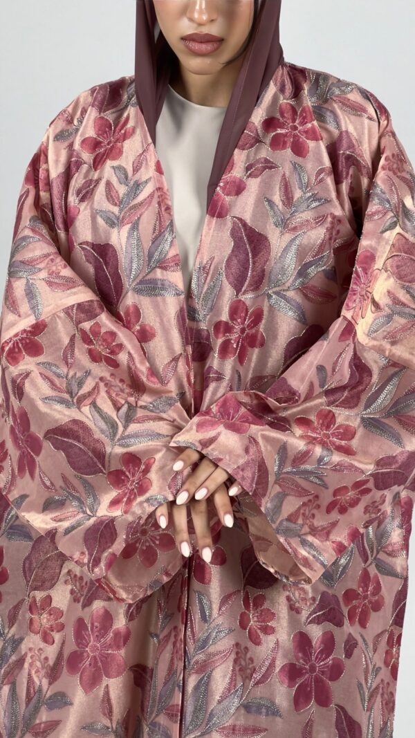 Floral Garden Abaya - Image 3