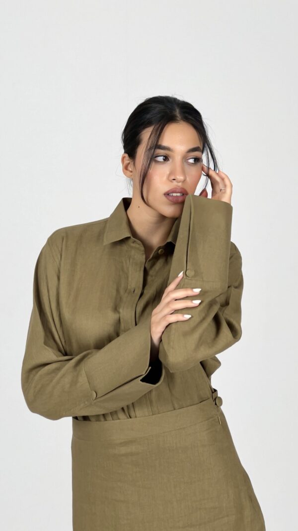 Olive Meadow Skirt Set - Image 3
