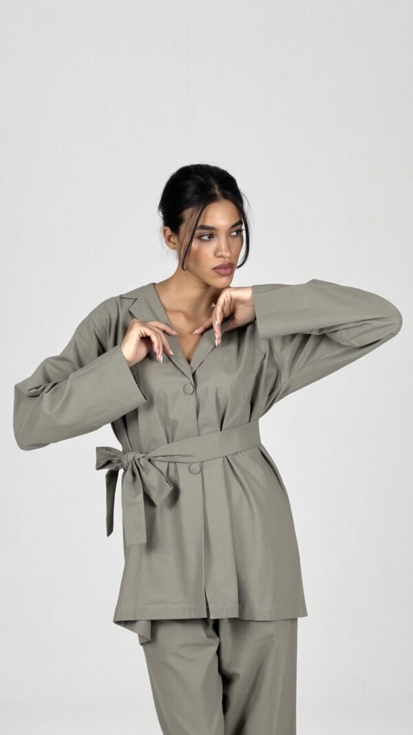 Earthy Linen Top - Image 1
