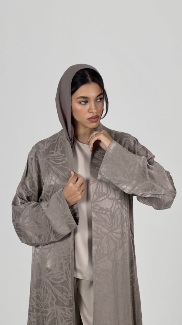 Taupe Abaya - Image 3