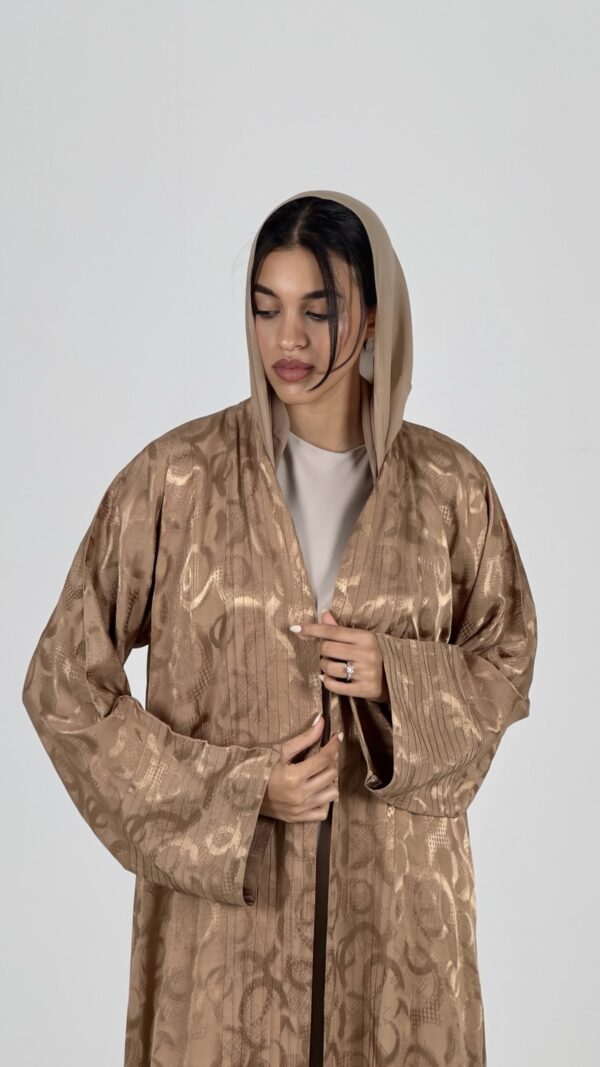 Golden Sand Abaya - Image 3