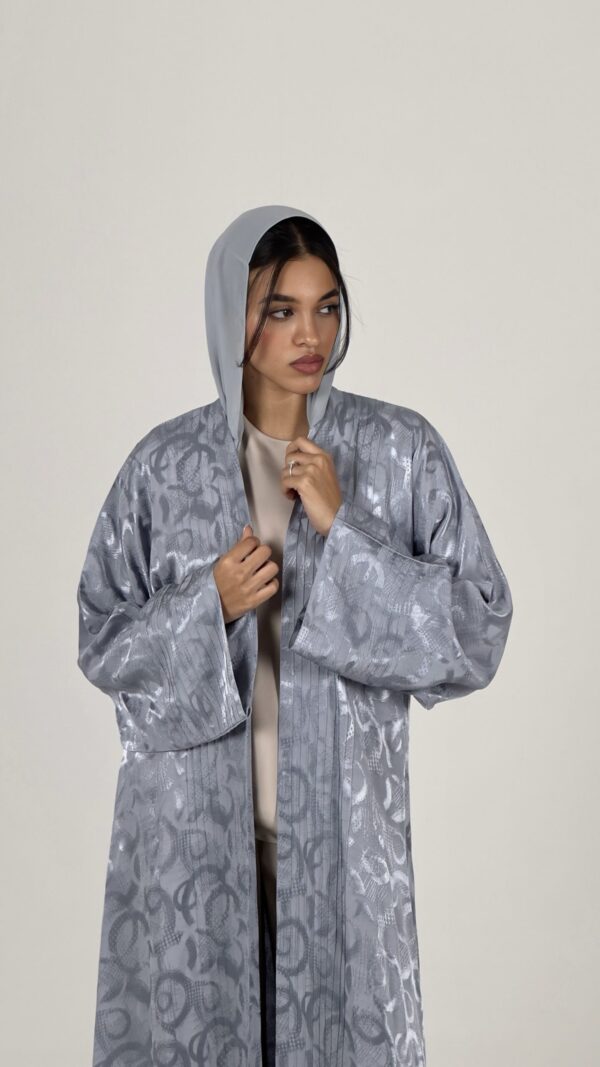 Blue Mist Abaya - Image 4