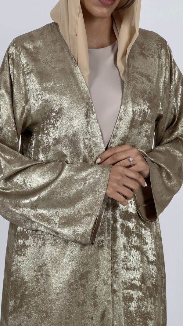 Green Sparkly Abaya - Image 4