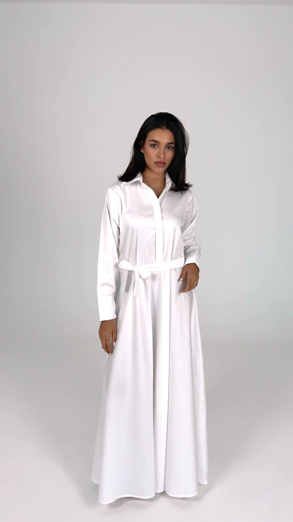 White Maxi Dress - Image 1