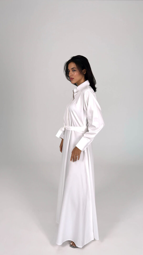 White Maxi Dress - Image 3