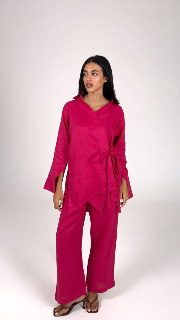 Fuchsia Bloom Wrap Set - Image 1