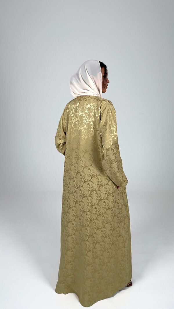 Golden Whisper Abaya - Image 2