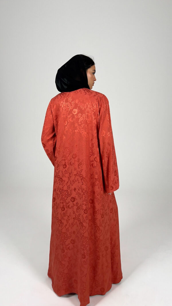 Burnt Sienna Abaya - Image 2