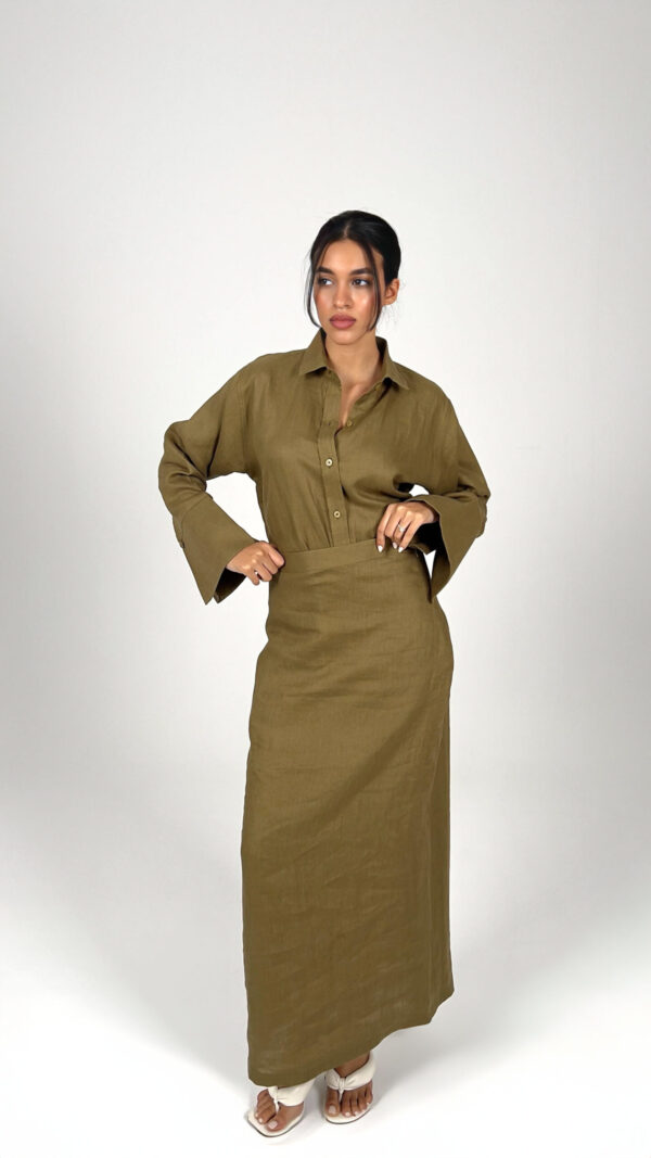 Olive Meadow Skirt Set - Image 1