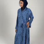 Azure Wrap Abaya