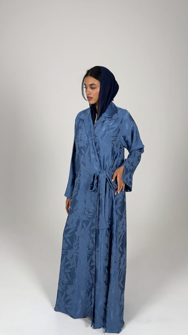 Azure Wrap Abaya - Image 1