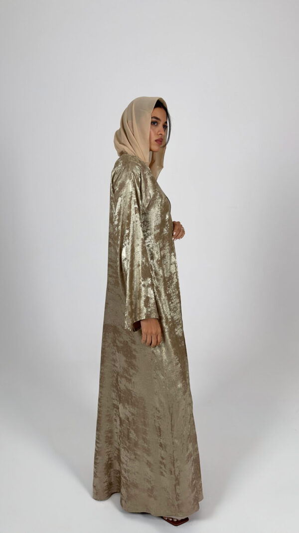 Green Sparkly Abaya - Image 3