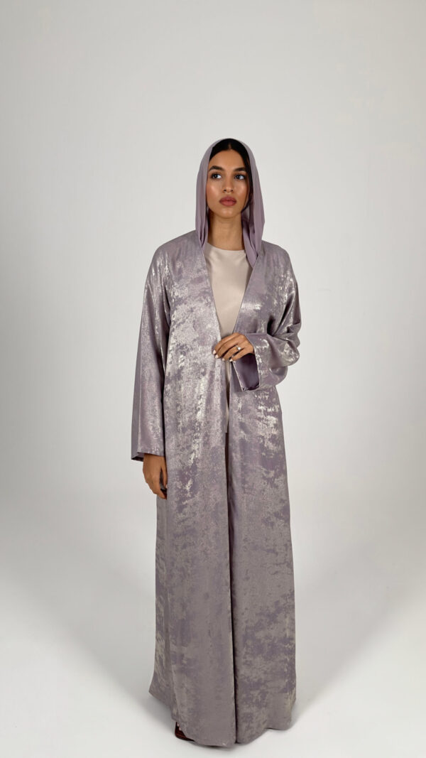 Lavender Sparkly Abaya - Image 1