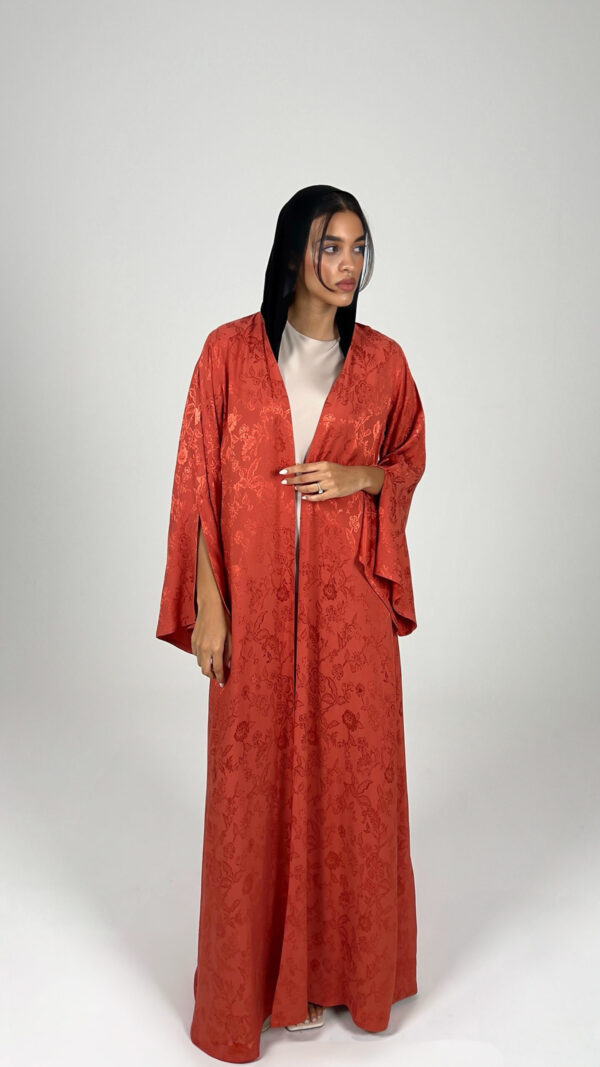 Burnt Sienna Abaya - Image 3